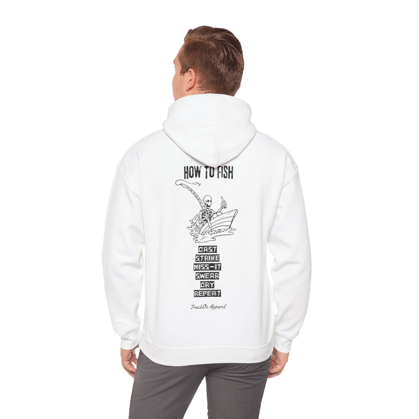 How To Fish - Unisex Light Hoodie