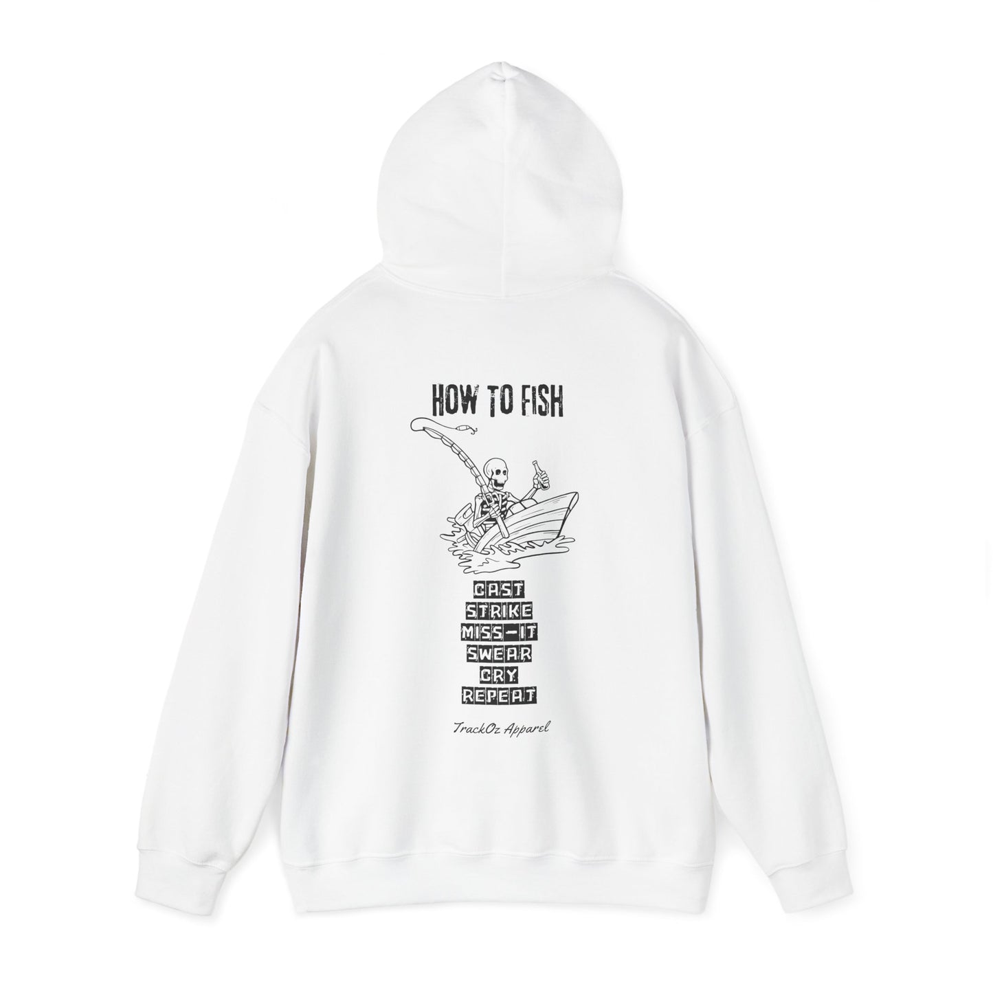 How To Fish - Unisex Light Hoodie