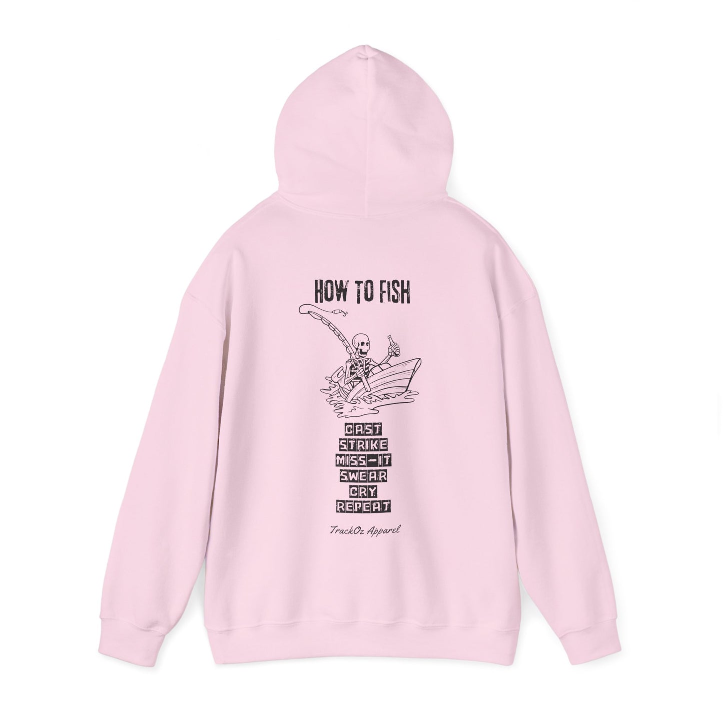 How To Fish - Unisex Light Hoodie