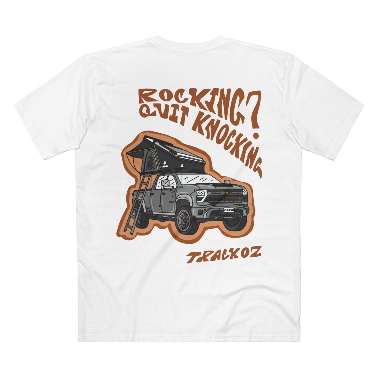 Rocking Quit Knocking!! White Tee