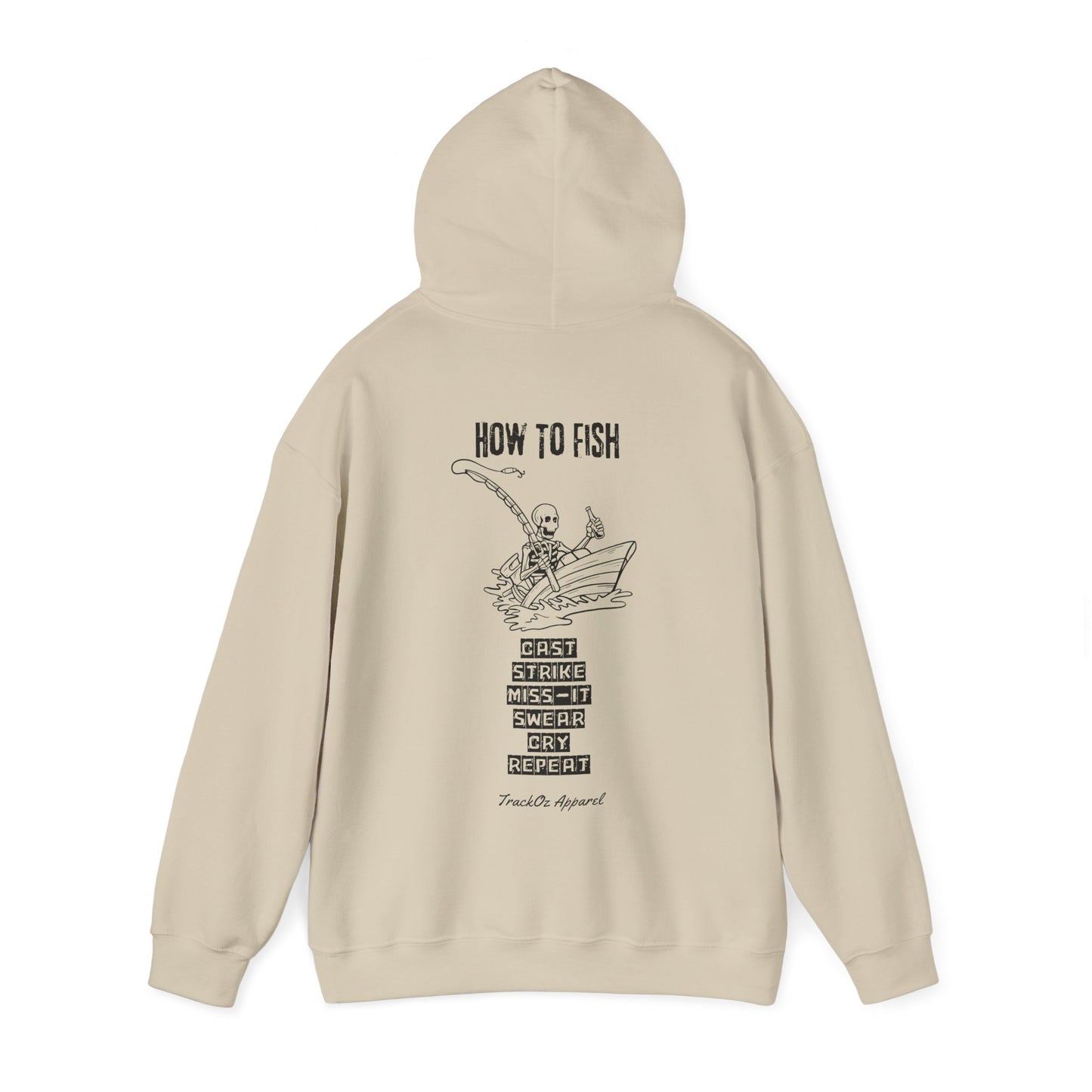 How To Fish - Unisex Light Hoodie