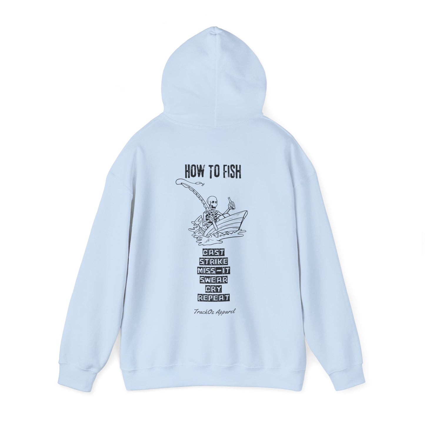 How To Fish - Unisex Light Hoodie