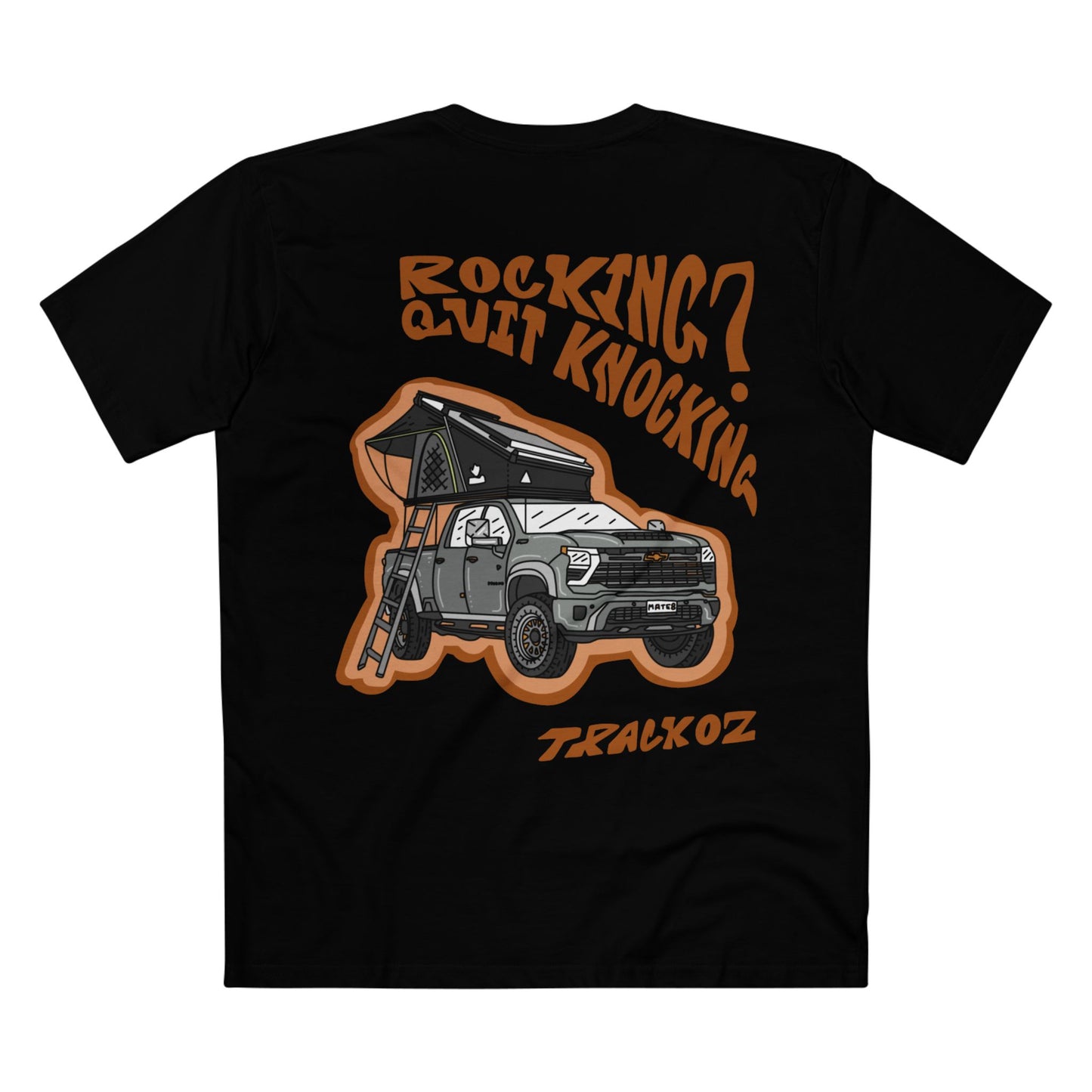 Rocking Quit Knocking!! Black Tee