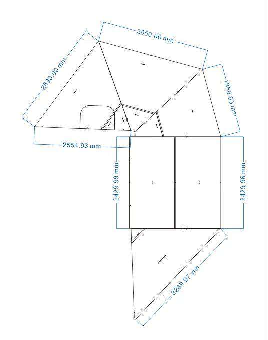 270 Extra Large Freestanding Awning With Zip Entry – TrackOz