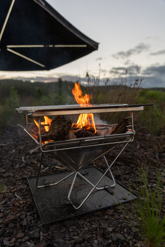 Portable Fire Pit/BBQ