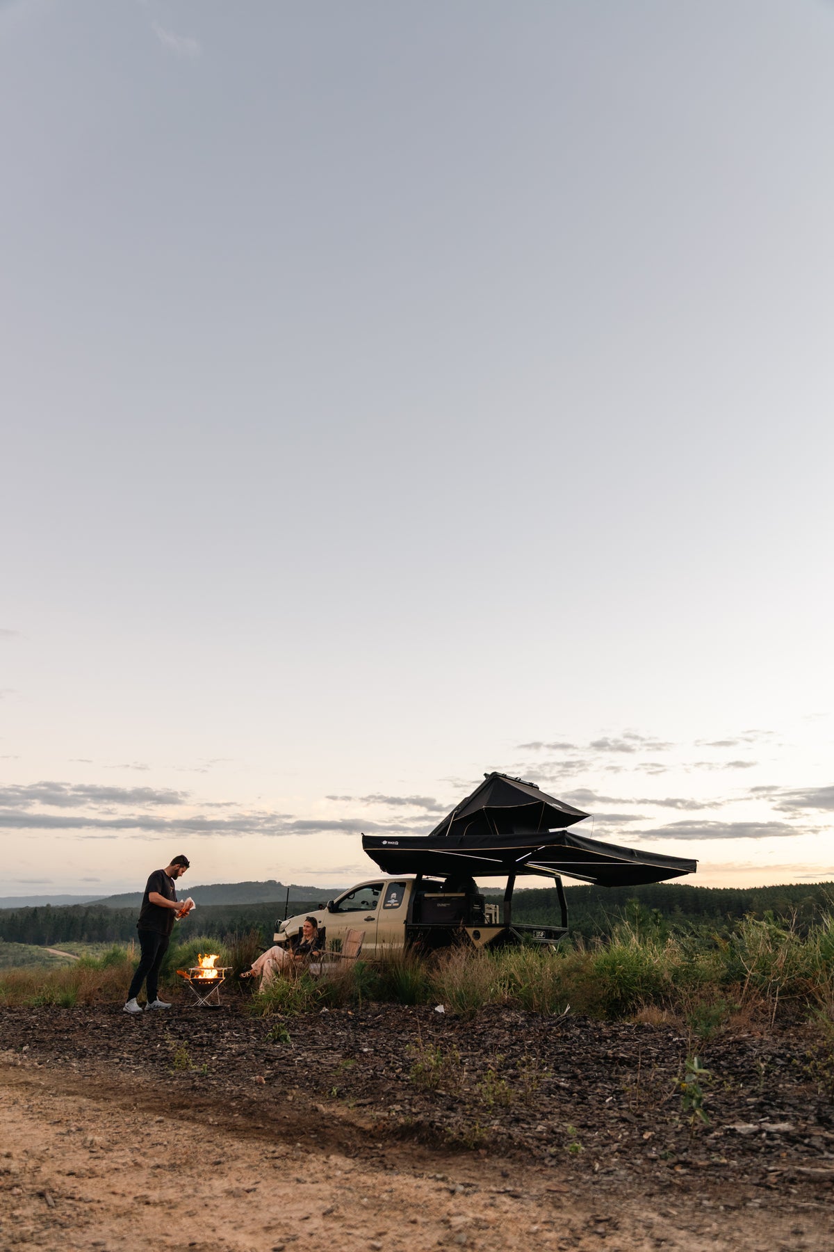 Portable Fire Pit/BBQ