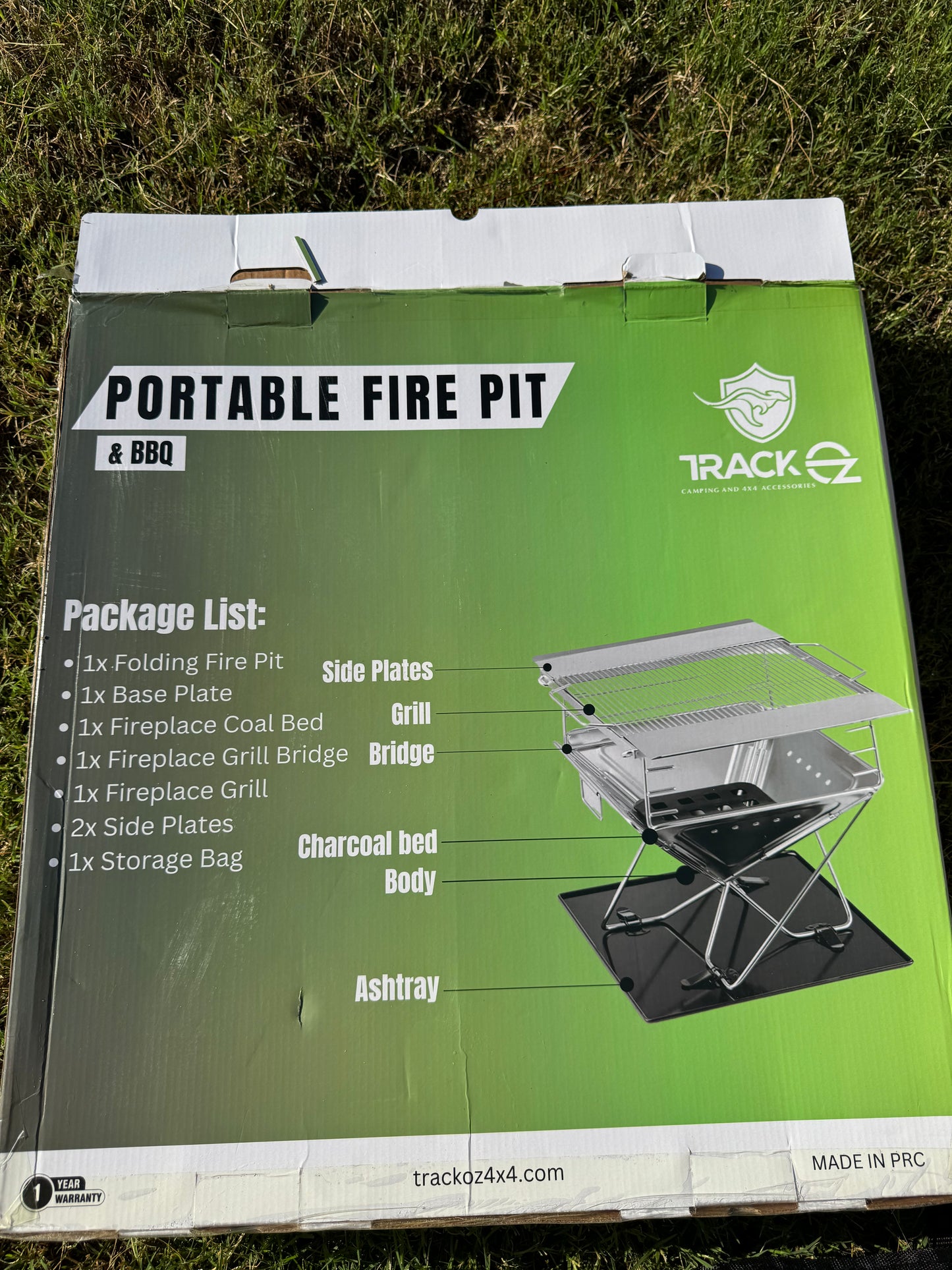 Portable Fire Pit/BBQ